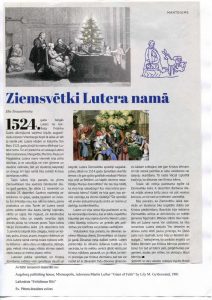 Rīgas Kristīgās vidusskolas avīze Jota. Reformācijas 500.gadadienas numurs.