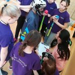 Meiteņu florbola komanda iegūst 3.vietu Latgales priekšpilsētā