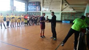 Rīgas Kristīgās vidusskolas florbola komanda iegūst 3.vietu