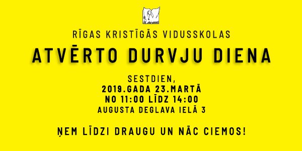 Atvērto durvju diena 2019